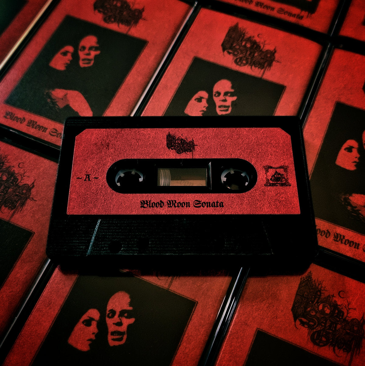 [SOLD OUT] AN OLD SAD GHOST "Blood Moon Sonata" Cassette Tape (lim.150)
