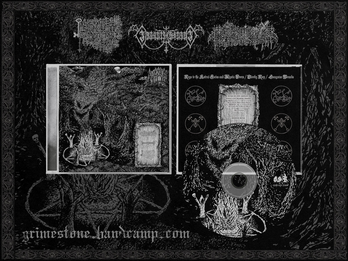 洋楽 Keys To The Astral Gates And Mystic Door KEYS TO THE ASTRAL GATES AND MYSTIC DOORS / BLOODY KEEP / SANGUINE