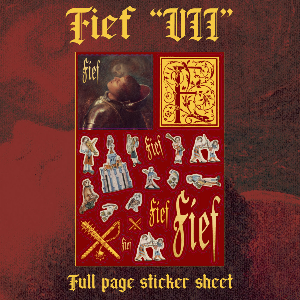 FIEF "VII" vinyl LP (3 color options, insert, foil stamped jacket, lim.500) *PREORDER*