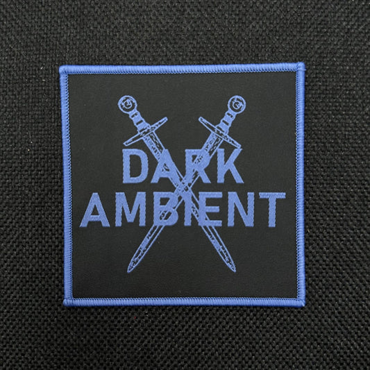 OUBLIETH "Dark Ambient" Square Patch [Black/Blue]