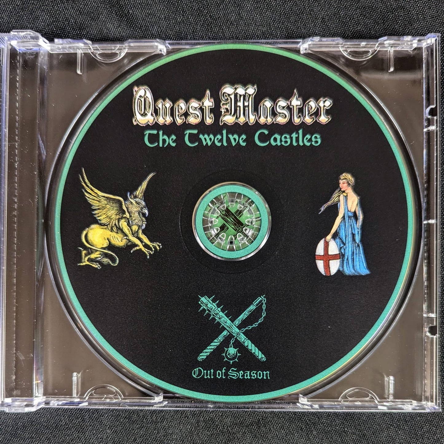 QUEST MASTER "The Twelve Castles" CD (jewel case)