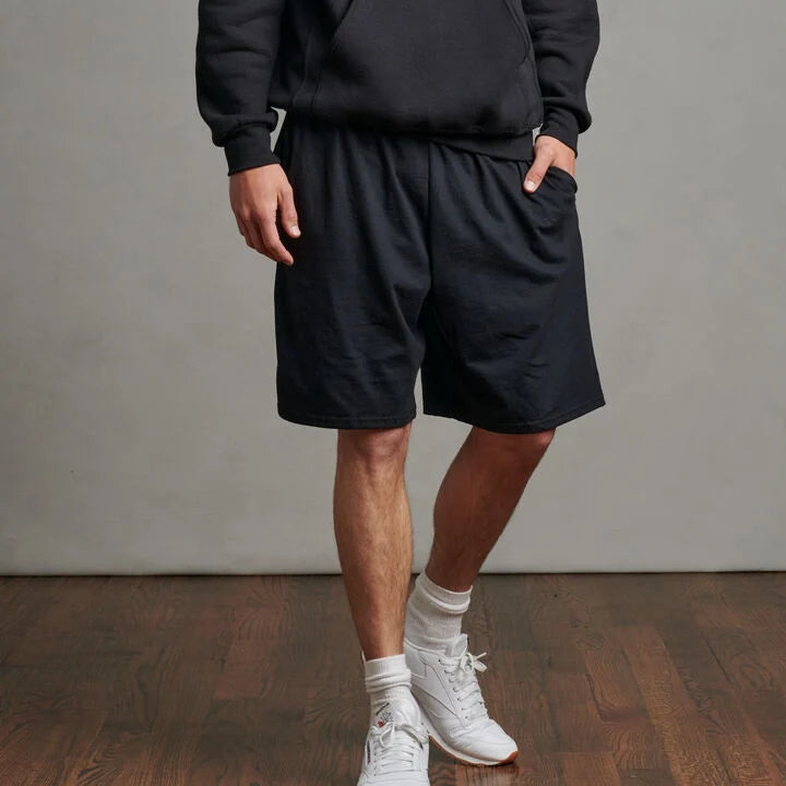 OUT OF SEASON "Logo" Gym Shorts (Black, w/ Pockets, 9" inseam)