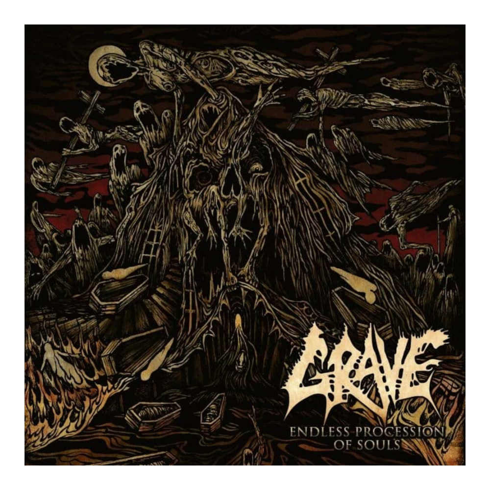 GRAVE "Endless Procession of Souls" vinyl LP, cover artwork