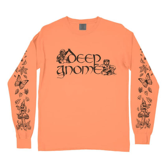 [SOLD OUT] DEEP GNOME Long Sleeve Shirt [2 color options: ORANGE or BLACK]