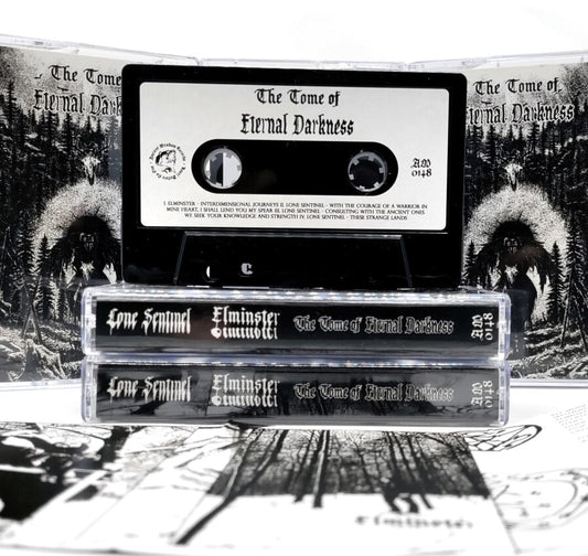 [SOLD OUT] ELMINSTER / LONE SENTINEL "The Tome of Eternal Darkness" Cassette Tape