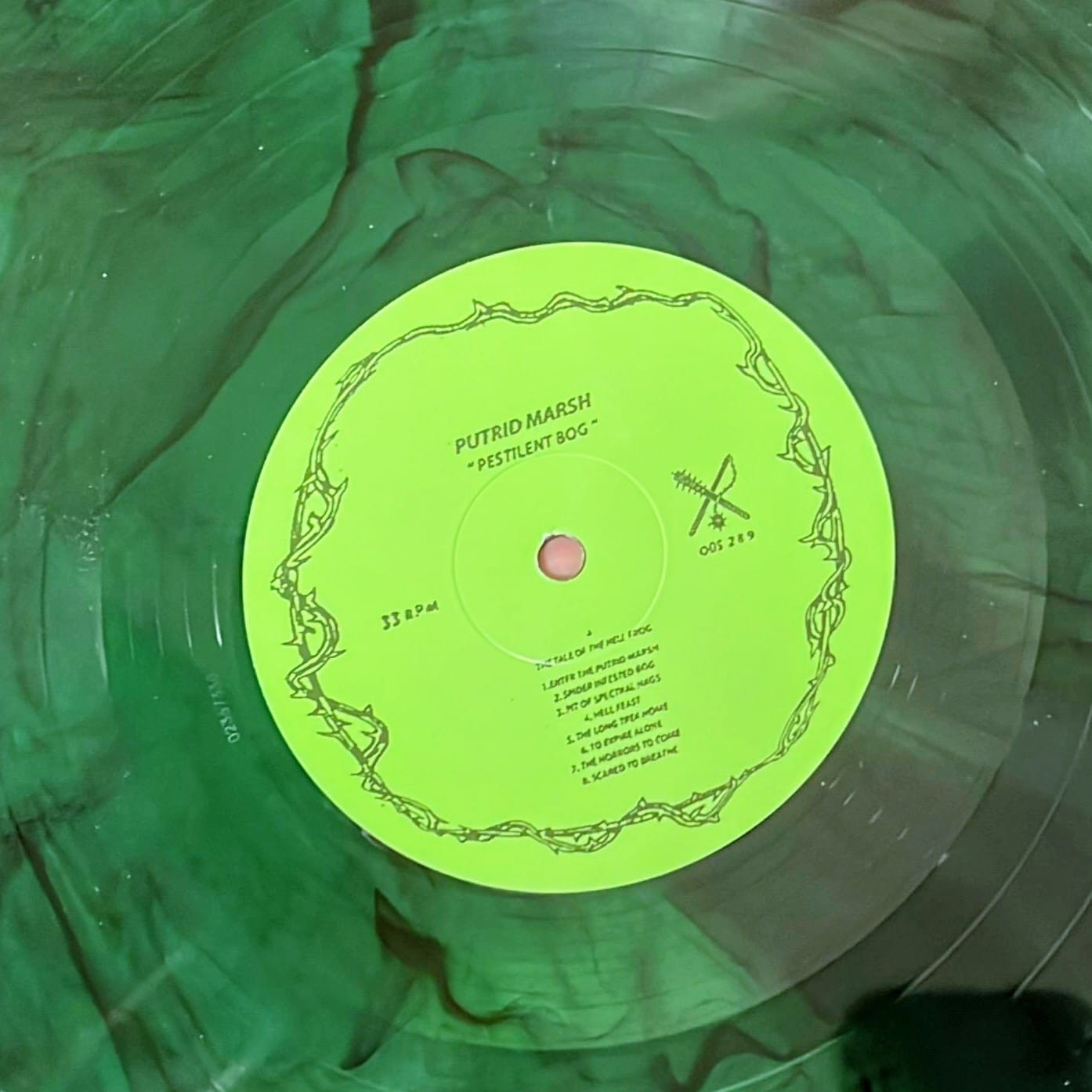 PUTRID MARSH "Pestilent Bog" vinyl LP (2 color options, w/insert)