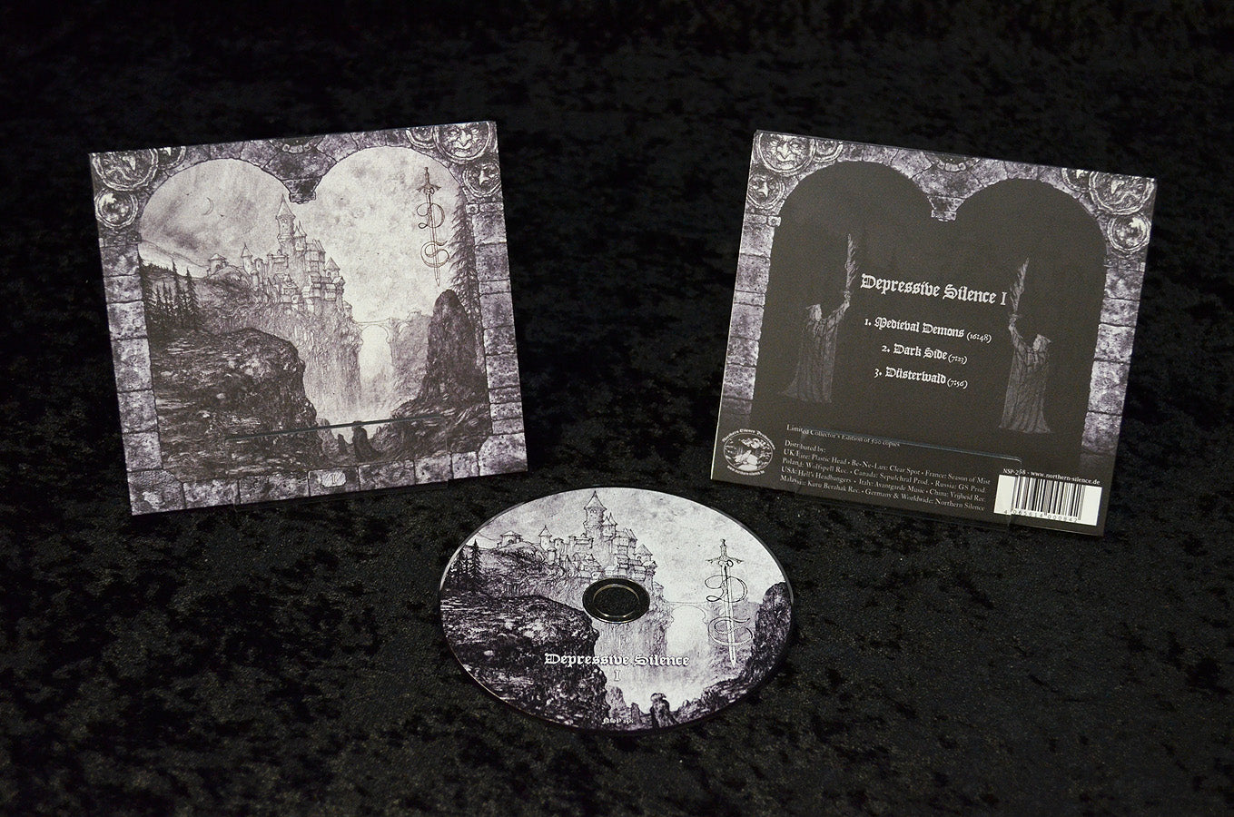 [SOLD OUT] DEPRESSIVE SILENCE "I" CD (digipak, lim.500)