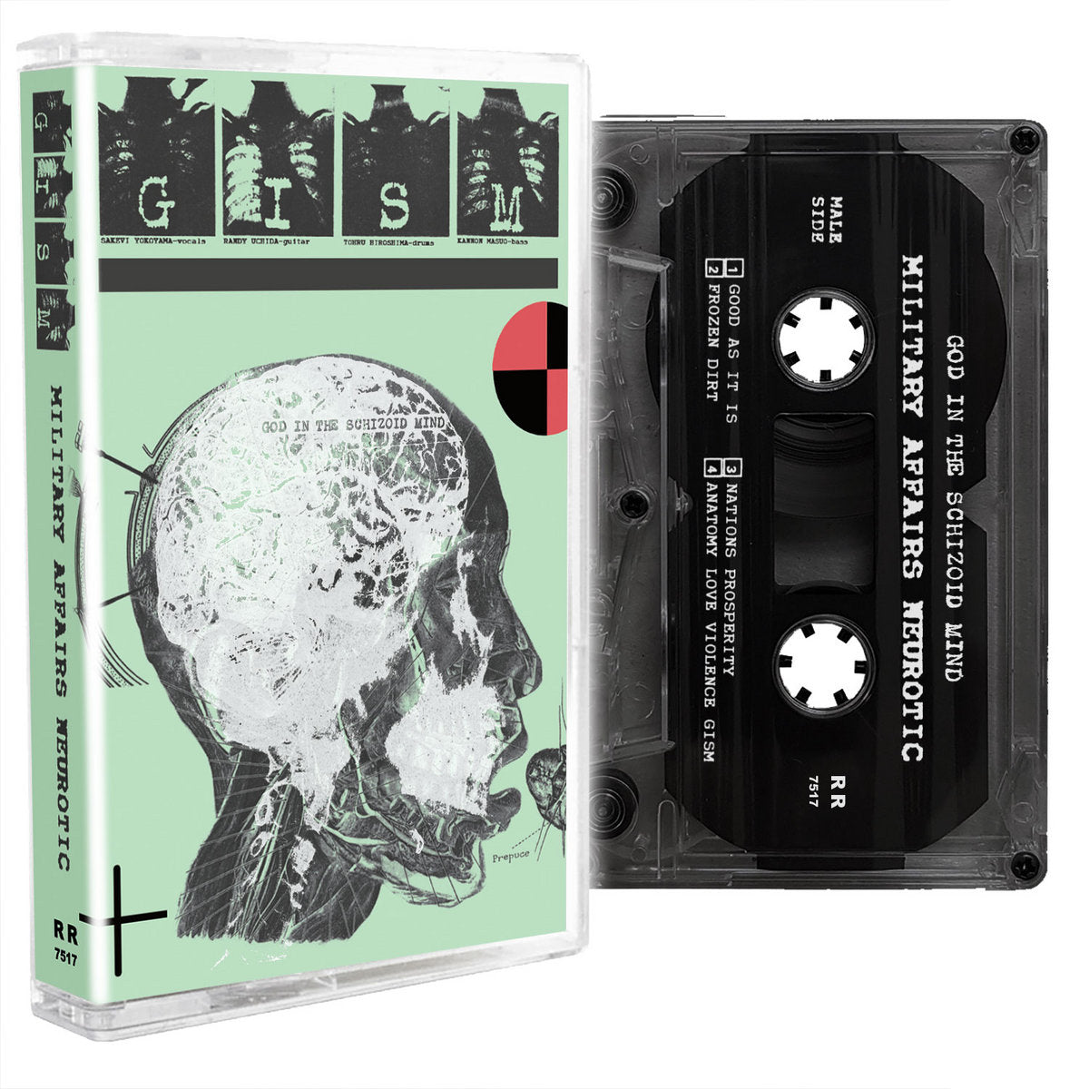 GISM "Military Affairs Neurotic" Cassette Tape