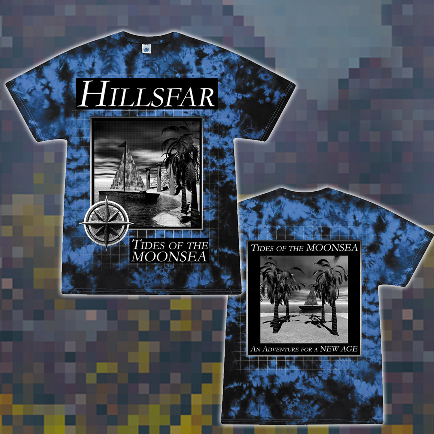 HILLSFAR "Tides" 2-Sided T-Shirt (Tie-Dye) *PREORDER*