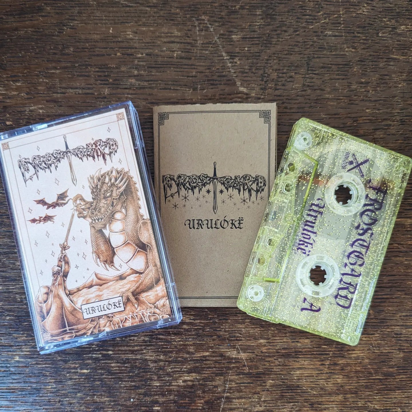 FROSTGARD "Urulókë" cassette tape (lim.200 with booklet/mini-poster)