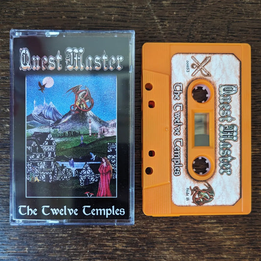 QUEST MASTER "The Twelve Temples" cassette tape (repress, lim.200)