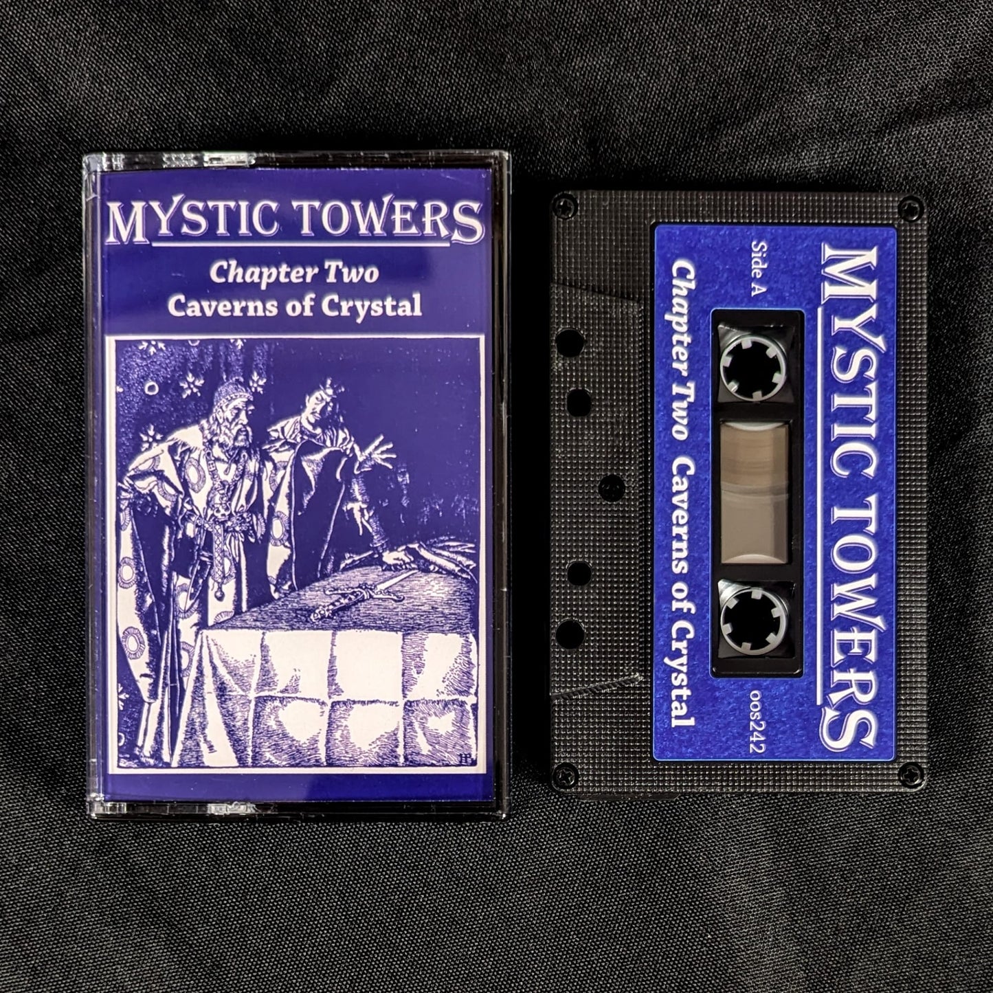MYSTIC TOWERS "Chapter Two: Caverns of Crystal" Cassette Tape (lim.100)
