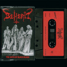 BEHERIT "The Oath of Black Blood" cassette tape