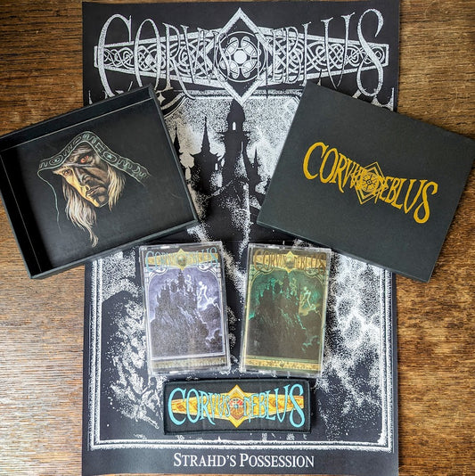 CORVUS NEBLUS "Strahd's Possession" Deluxe 2xTape Set (foil stamped box, patch, poster) *SHIPS JUNE 1*