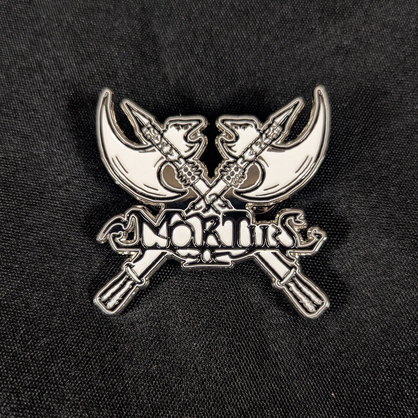 MORTIIS "Axes" Metal Enamel Pin