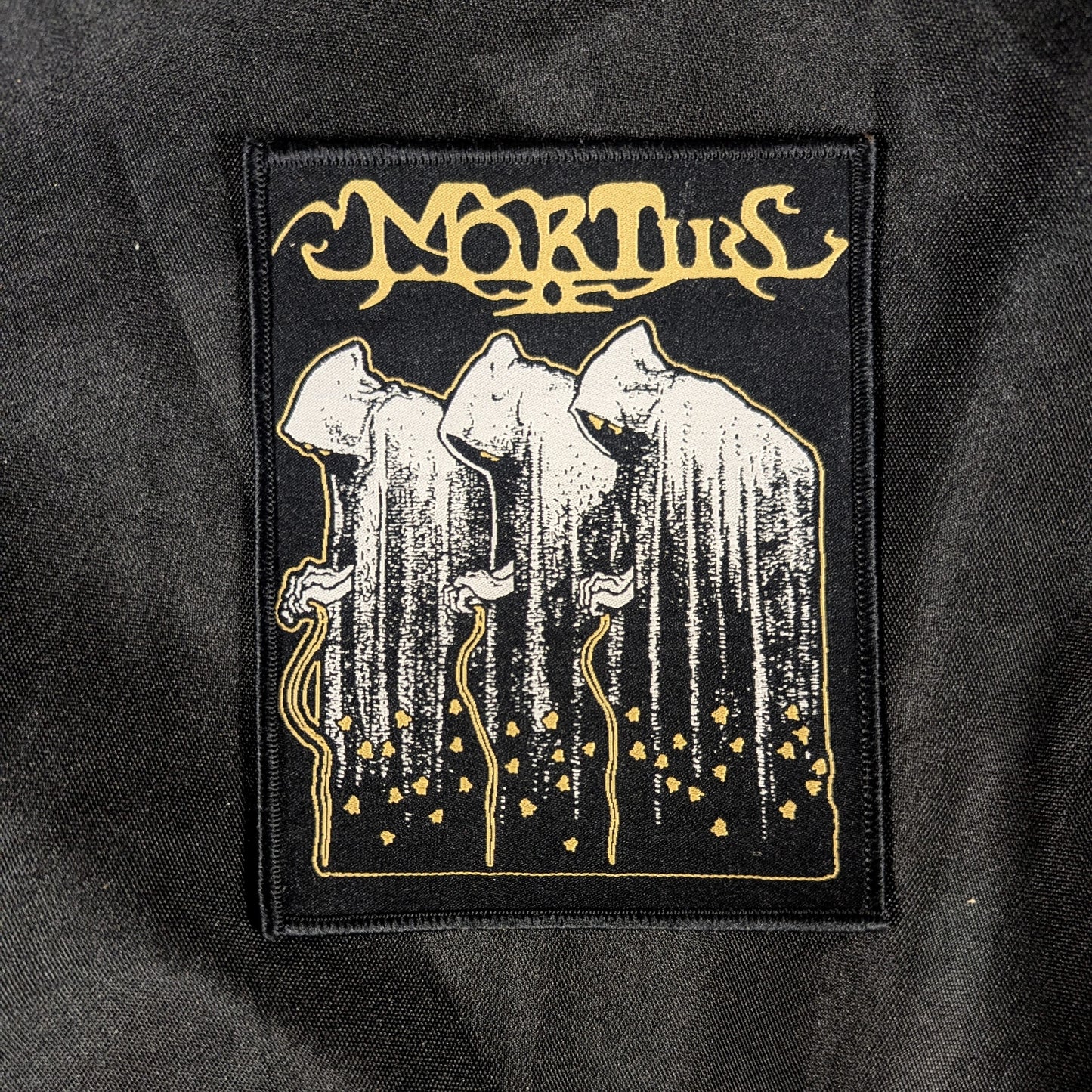 MORTIIS "3 Norns" woven patch (2 color options)