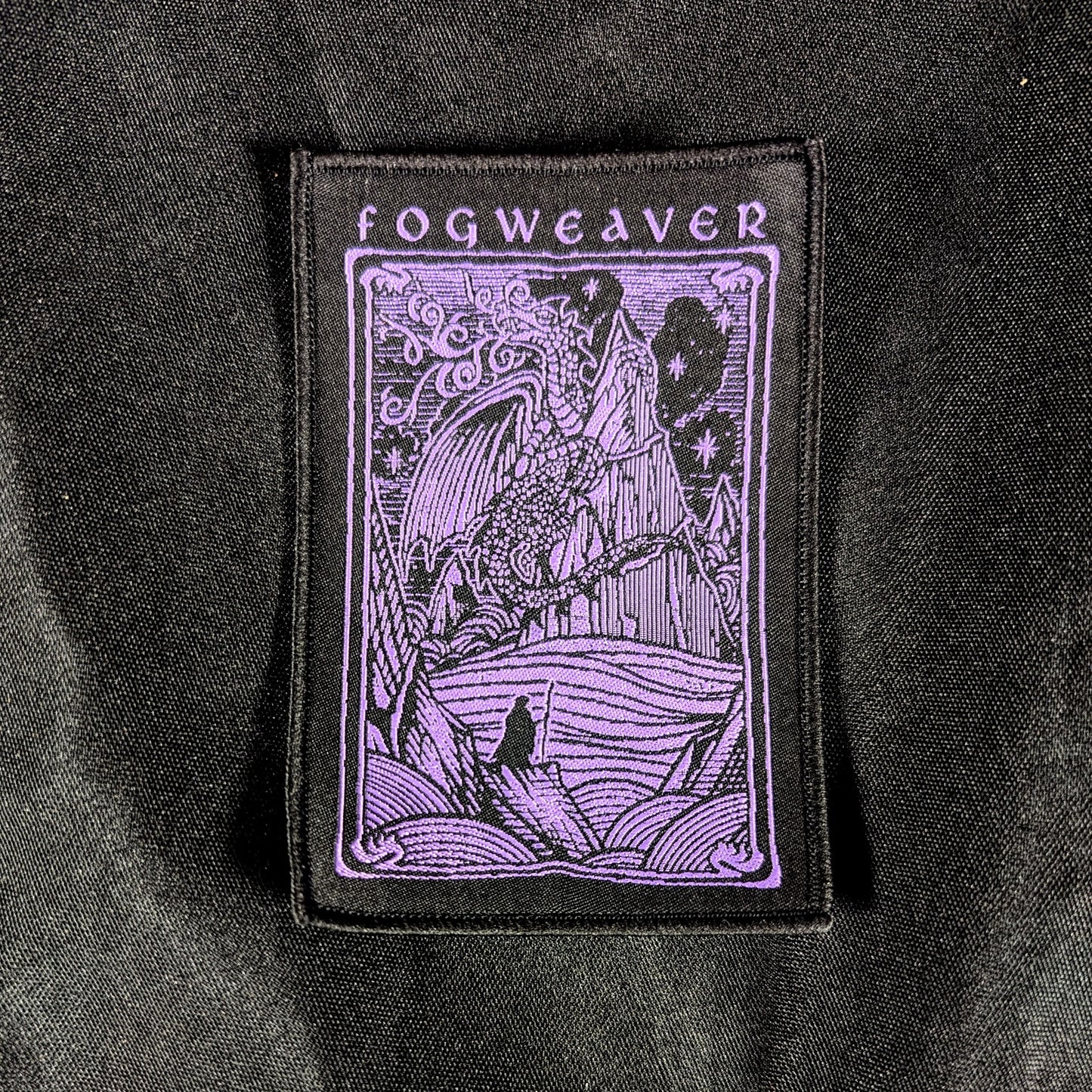 FOGWEAVER "Spellwind" woven patch (2 color options)