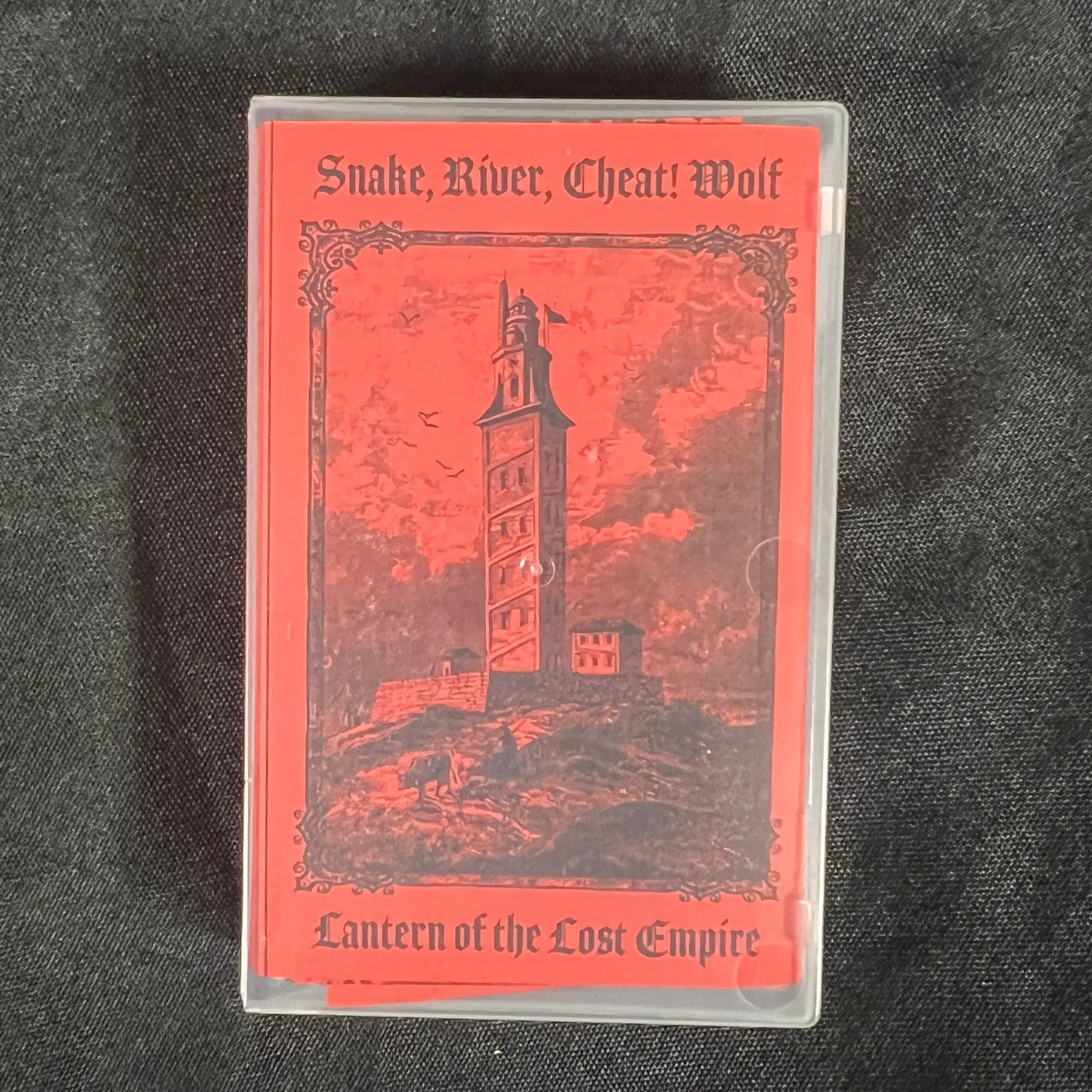 SNAKE, RIVER, CHEAT! WOLF "Lantern of the Lost Empire" Cassette Tape (lim.20)