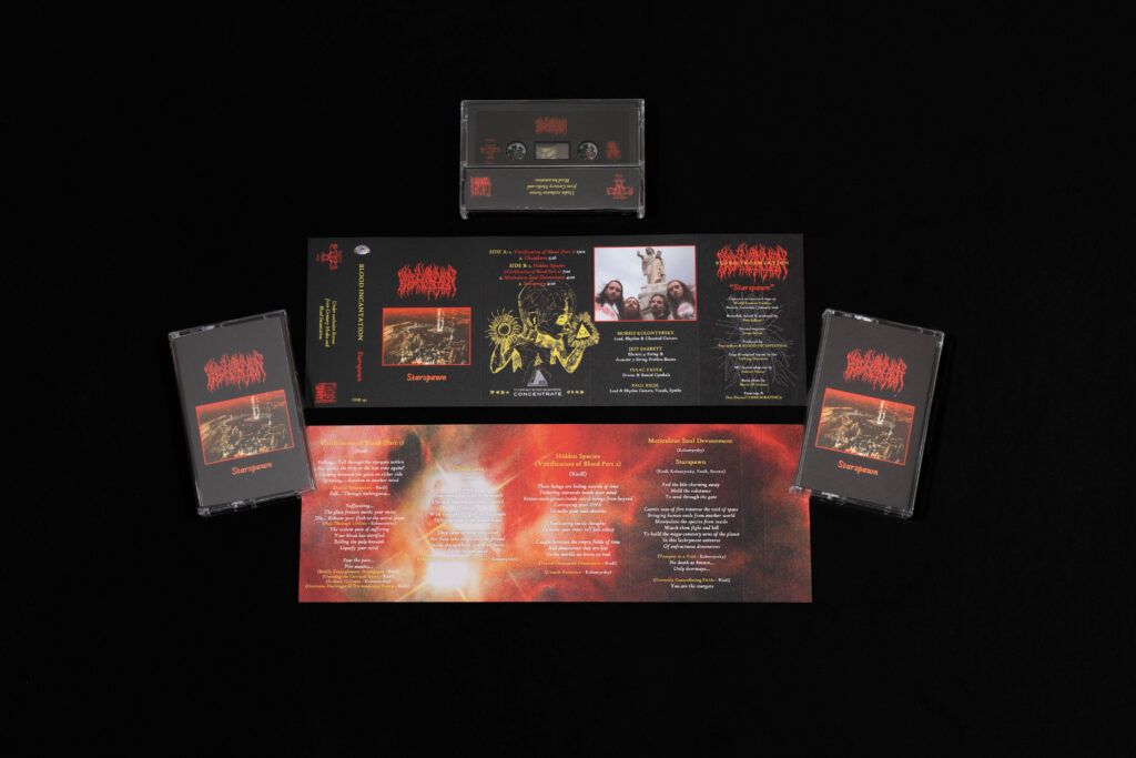 BLOOD INCANTATION "Starspawn" cassette tape (repress)