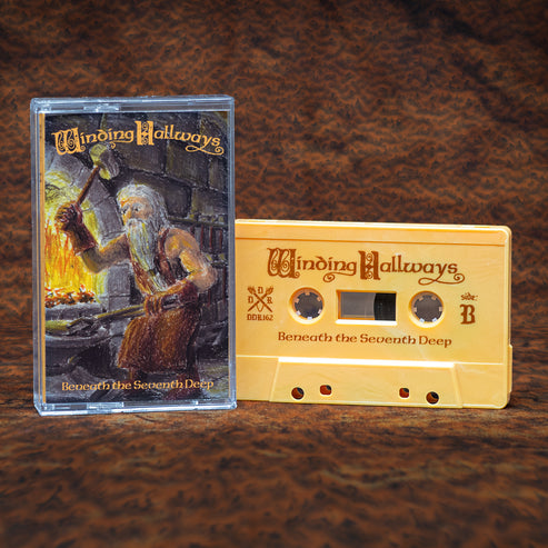 WINDING HALLWAYS "Beneath the Seventh Deep" Cassette Tape