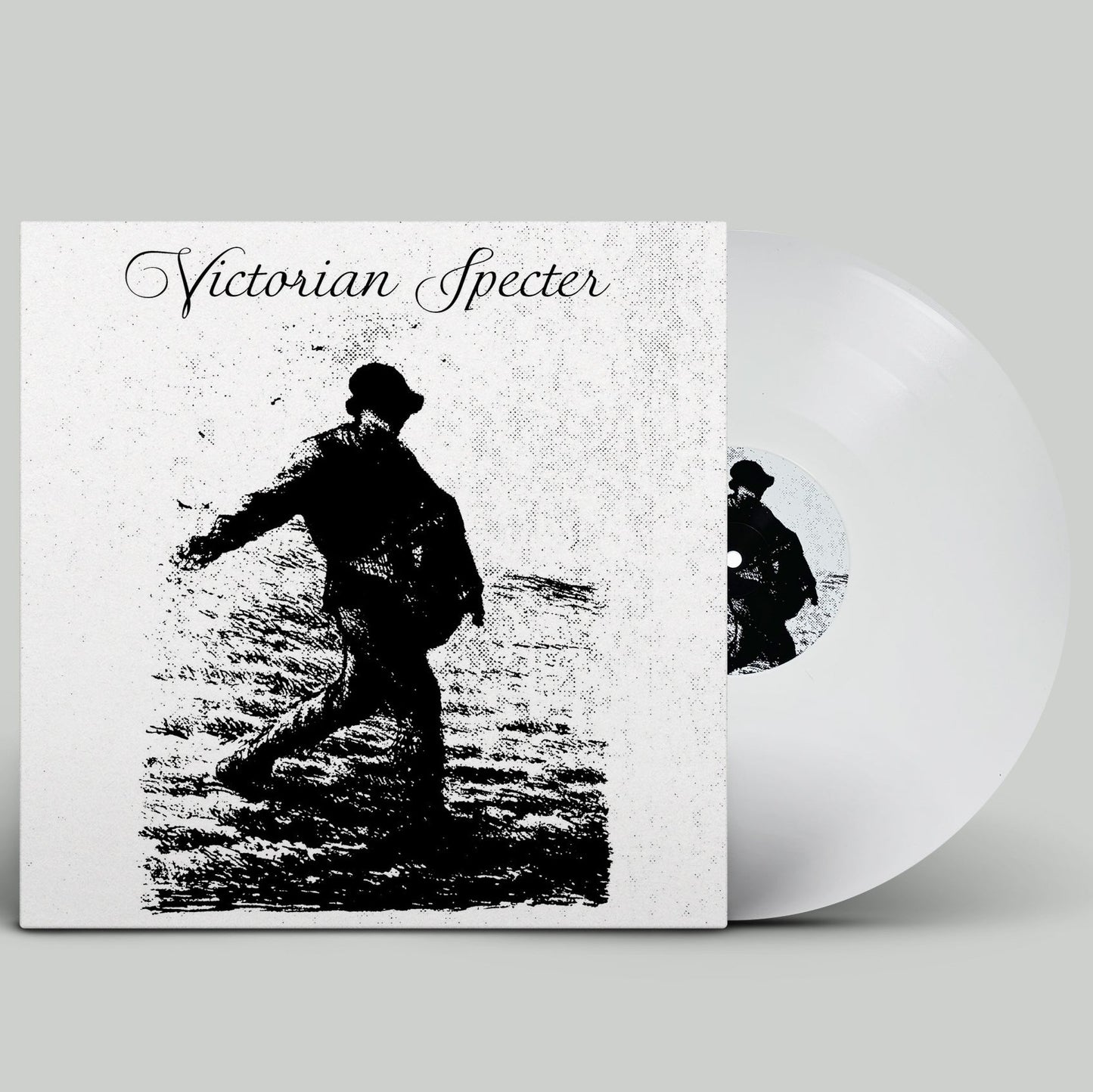 VICTORIAN SPECTER "The Sower in Open Fields" Vinyl LP, white vinyl, with printed record jacket