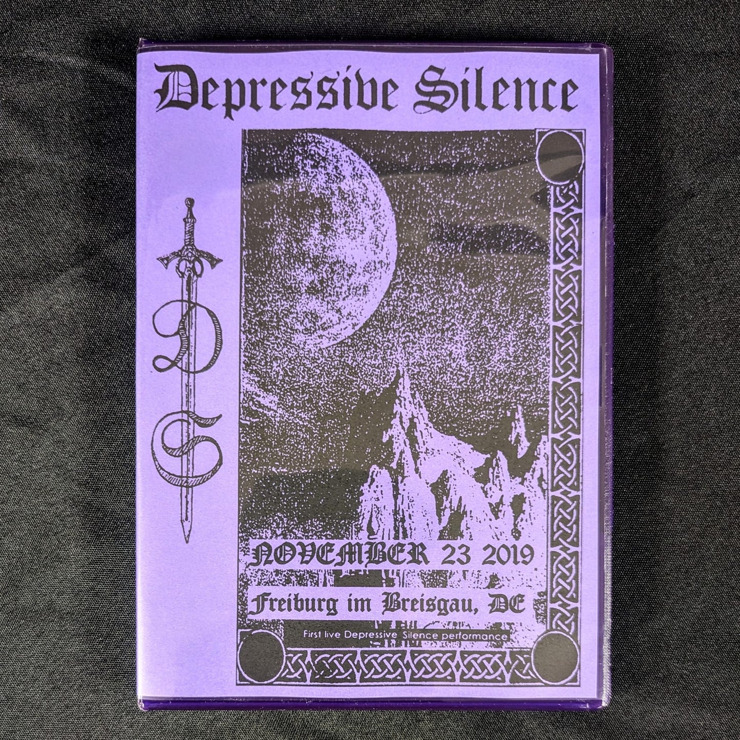 DEPRESSIVE SILENCE "Live in Freiburg" DVD (in purple case #/100)