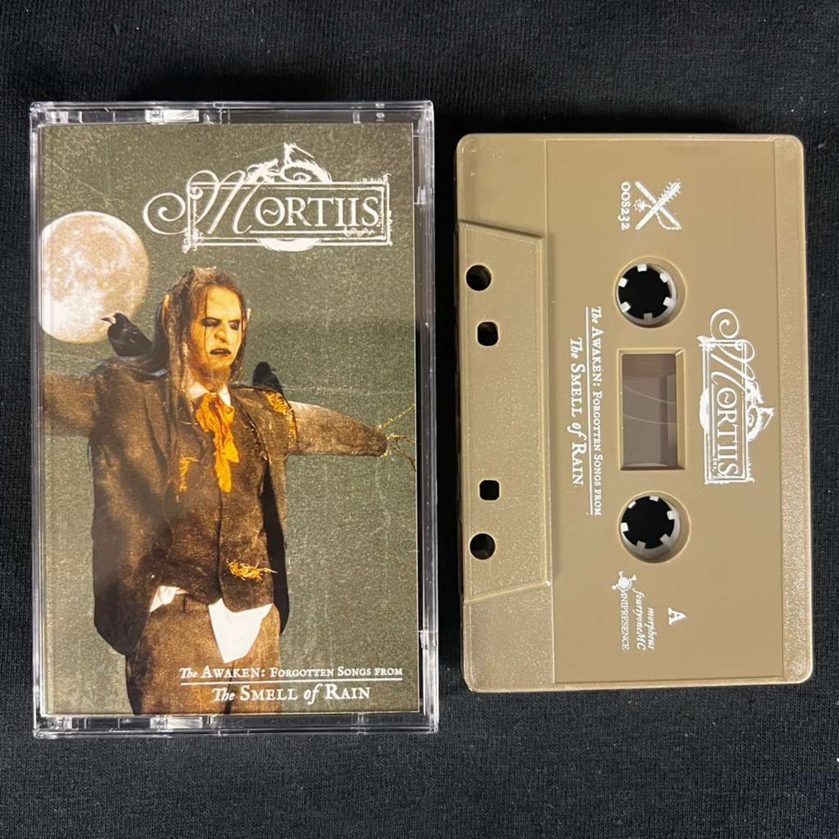 MORTIIS "The Awaken: Forgotten Songs from the Smell of Rain" Cassette Tape (lim.150)