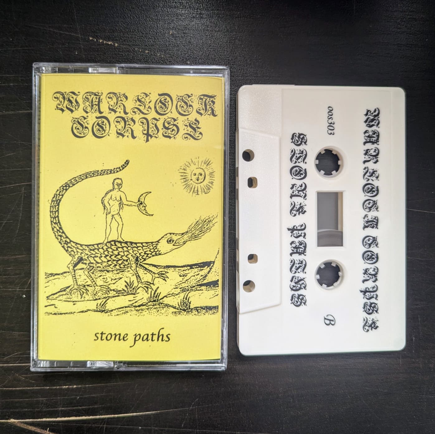 WARLOCK CORPSE "Stone Paths" Cassette Tape (lim.250)