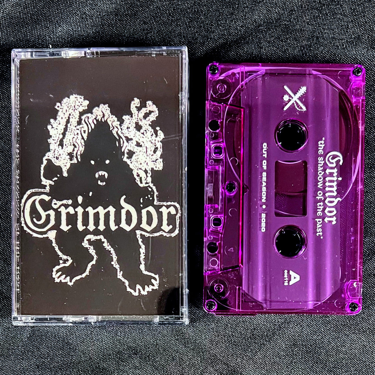 GRIMDOR "The Shadow of the Past" Cassette Tape (lim.200)