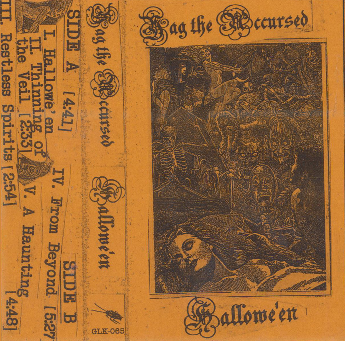 [SOLD OUT] YAG THE ACCURSED "Hallowe'en" Cassette Tape [Pumpkin Witch