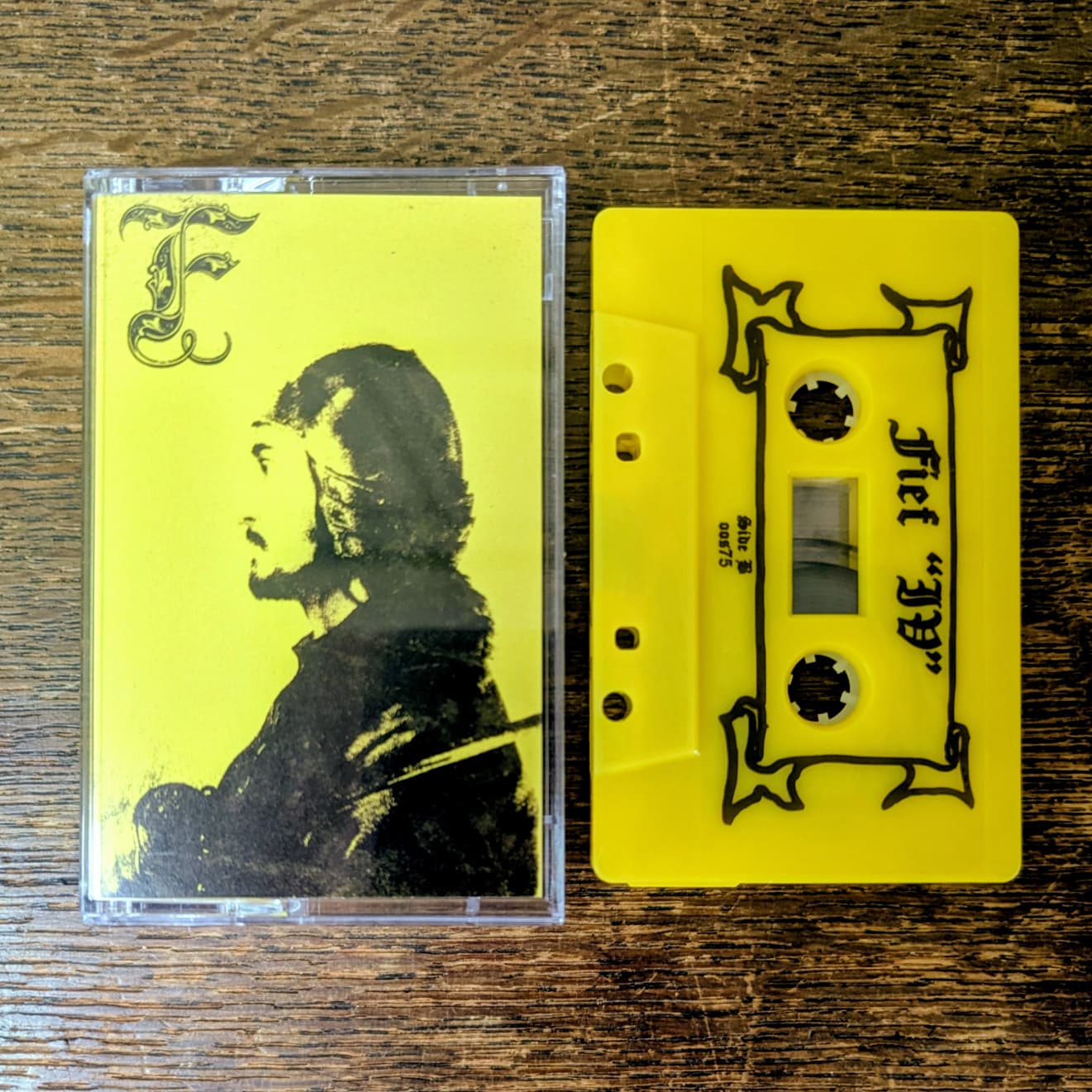 FIEF "IV" cassette tape (yellow shell)