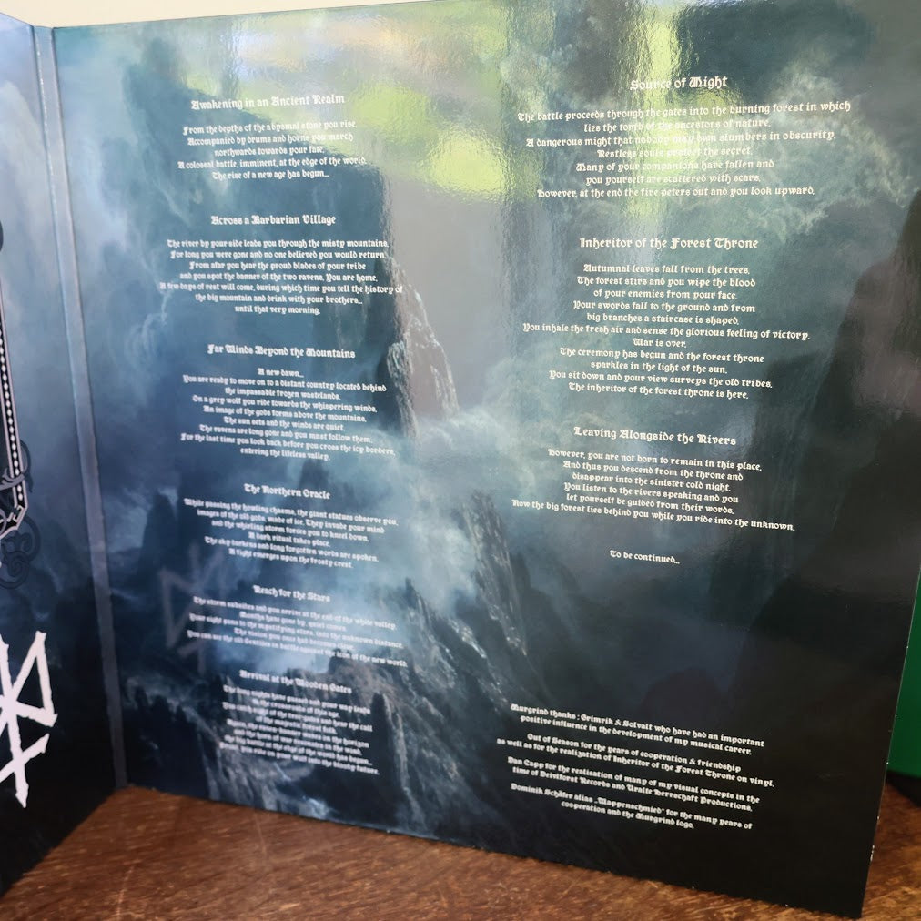 MURGRIND "Inheritor of the Forest Throne" vinyl LP (gatefold, lim.300, 2 color options)