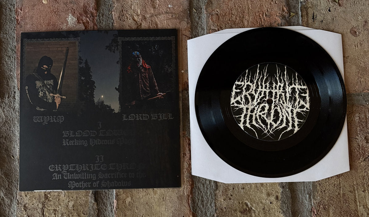 ERYTHRITE THRONE / BLOOD TOWER split 7" (lim.100)