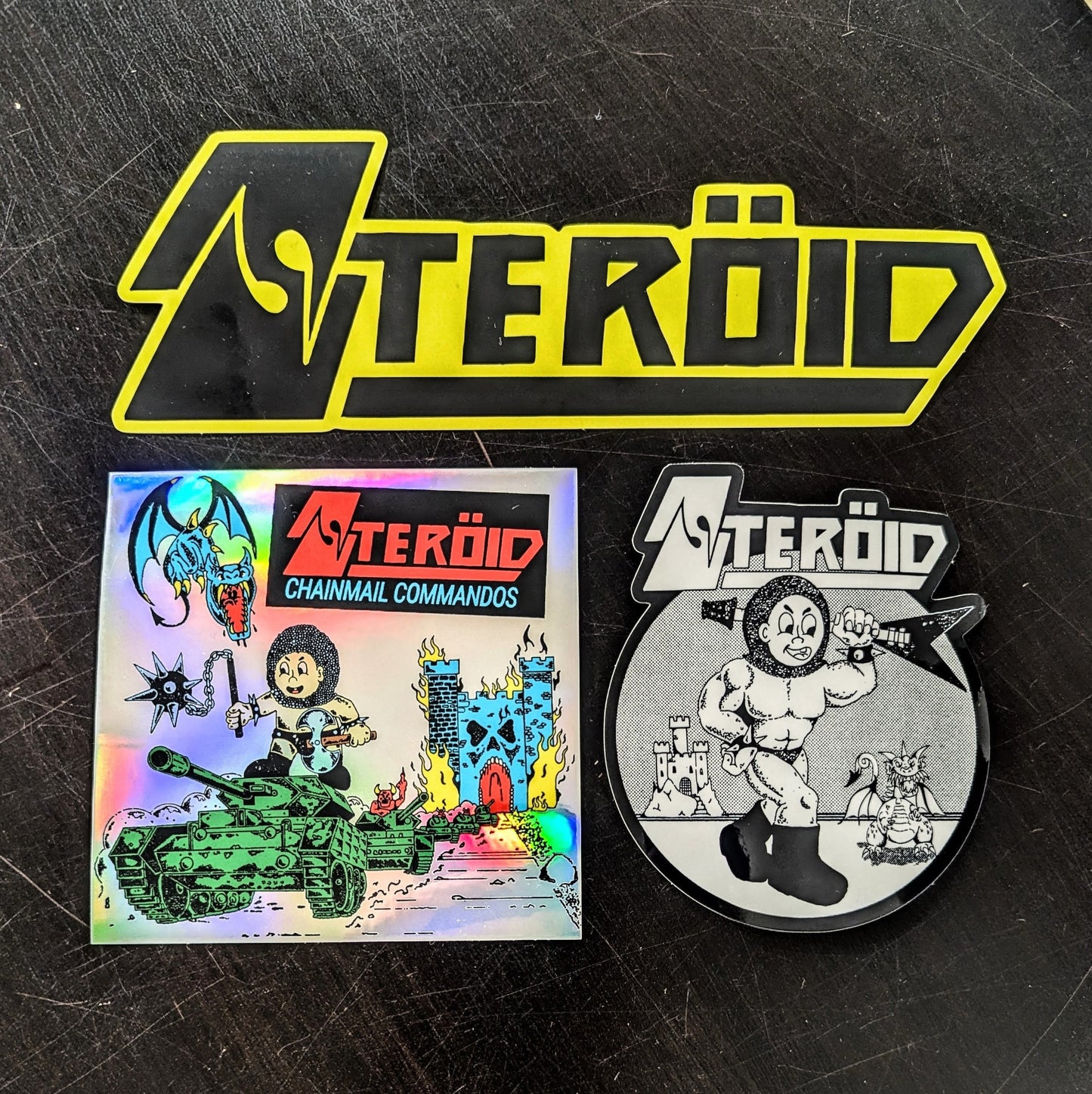 STEROID Sticker Pack (set of 3)
