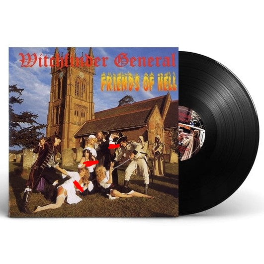 WITCHFINDER GENERAL "Friends of Hell" vinyl LP