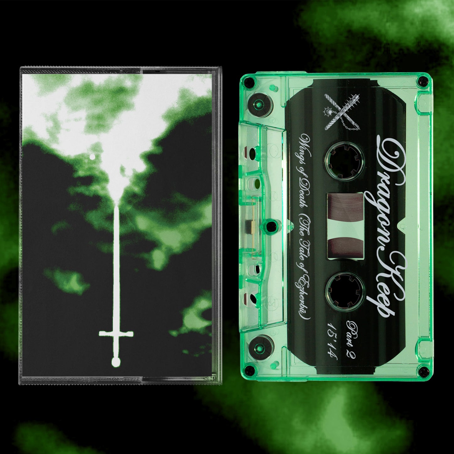 DRAGONKEEP "Wings of Death (The Tale of Ezherbü)" cassette tape (lim.150)