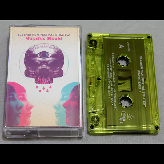 [SOLD OUT] SLASHER FILM FESTIVAL STRATEGY "Psychic Shield" Cassette Tape (lim.100)