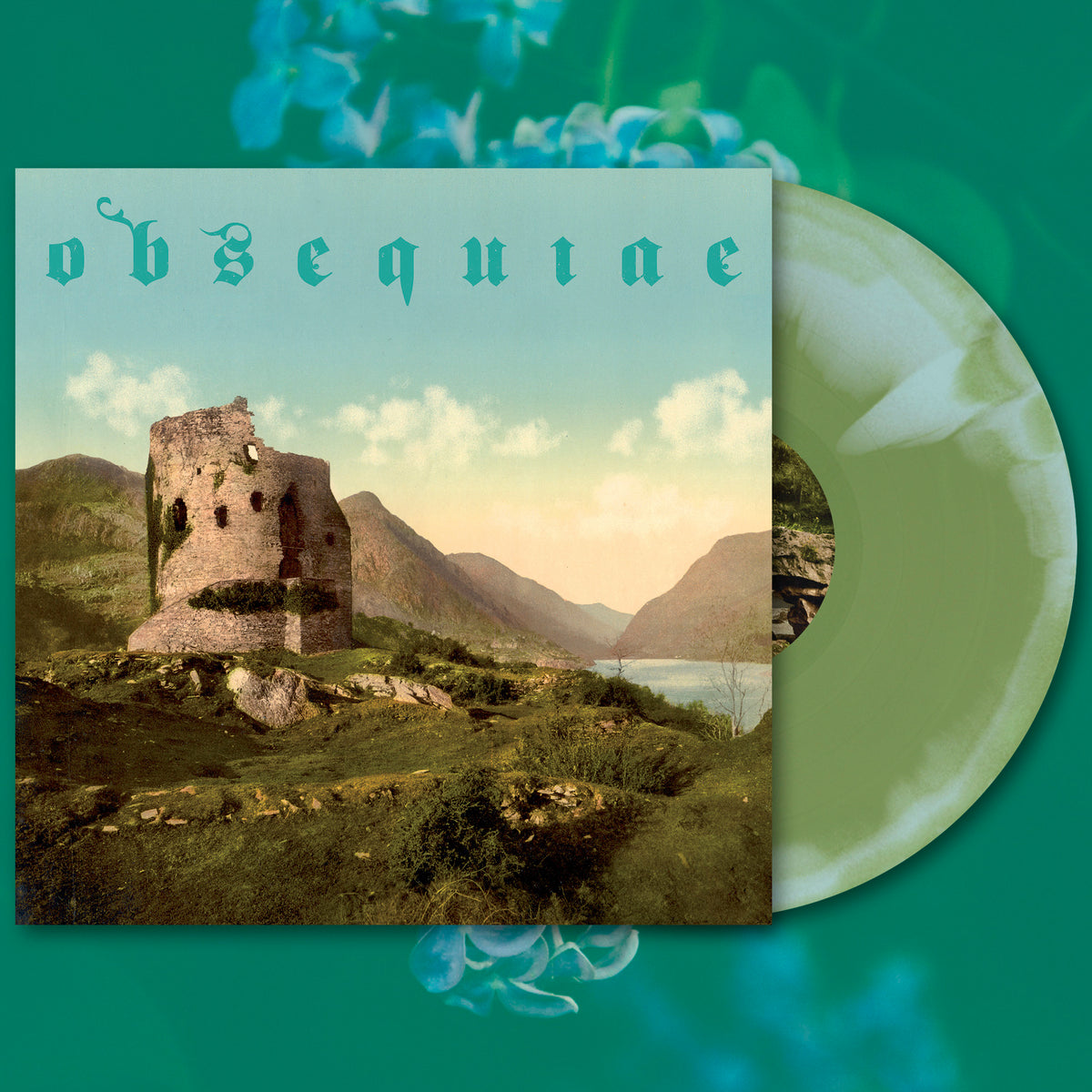 OBSEQUIAE "The Palms of Sorrowed Kings" Vinyl LP (color, foil stamped jacket)