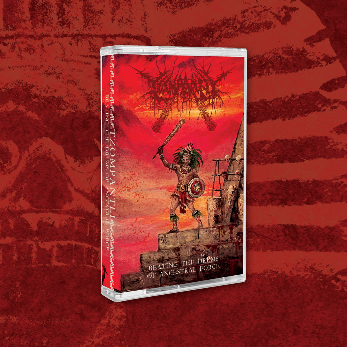 TZOMPANTLI "Beating the Drums of Ancentral Force" Cassette tape