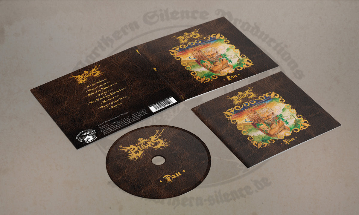 BILWIS "Pan" CD, digipak with booklet and pro-CD