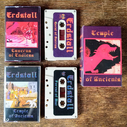 [SOLD OUT] ERDSTALL "Caverns Of Endless / Temple Of Ancients" 2xTape Box (Lim. 100)