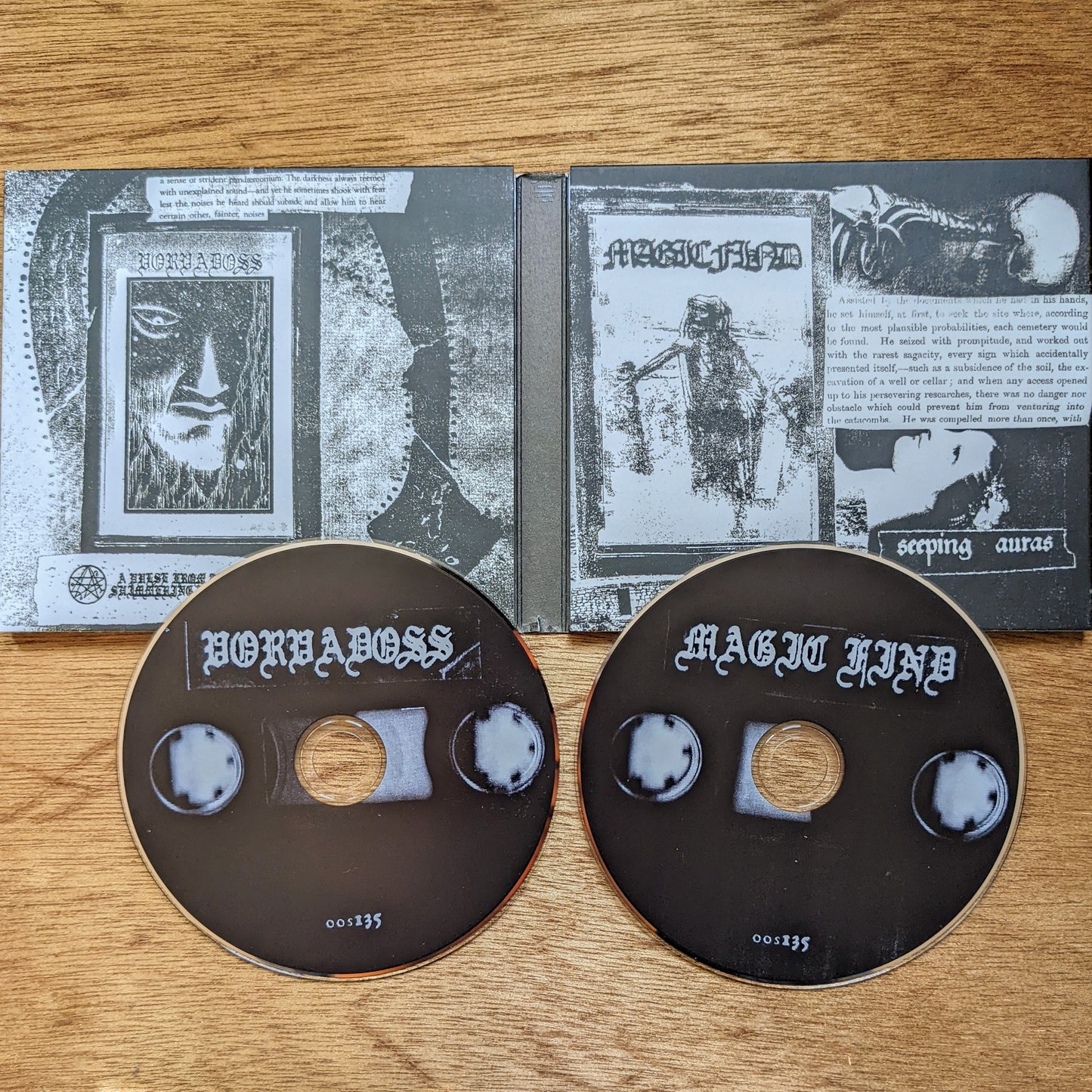 VORVADOSS / MAGIC FIND "Utterances and Arcana" Double CD, 2 pro-CDs with digipak
