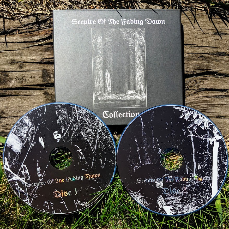SCEPTRE OF THE FADING DAWN "Collection" Double CD, pro-CDs in printed digipak