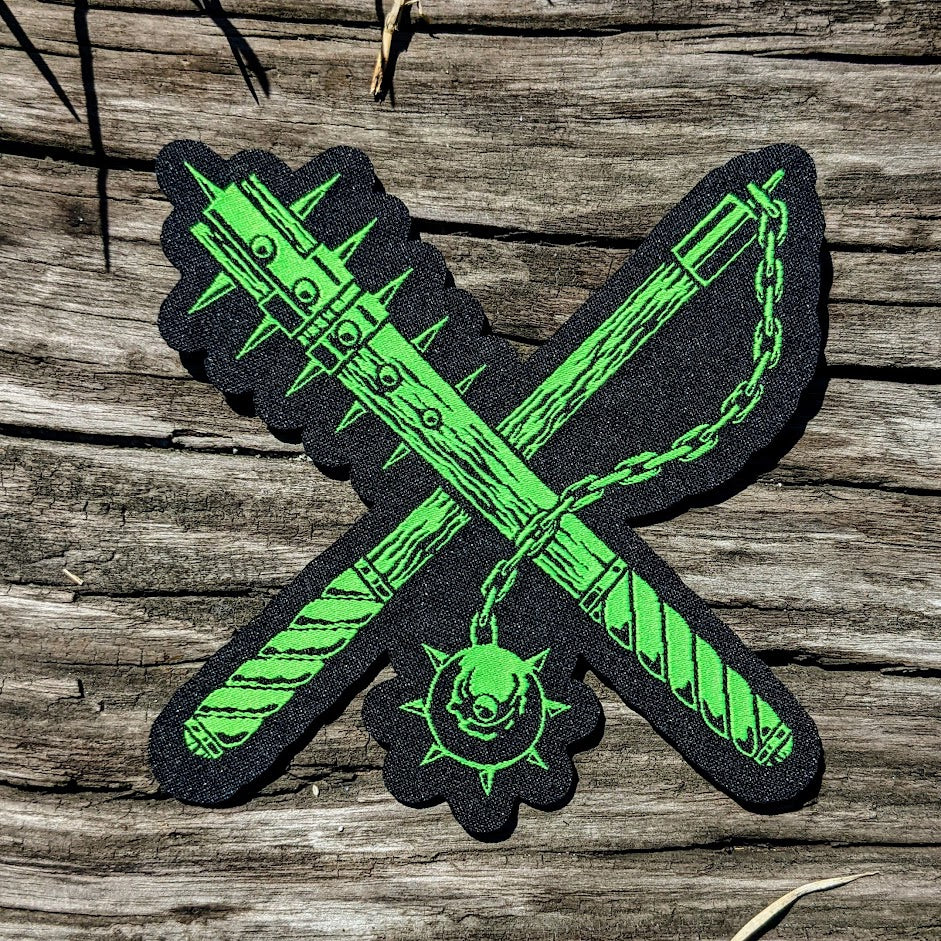 OUT OF SEASON "Weapons" Die-Cut Patch