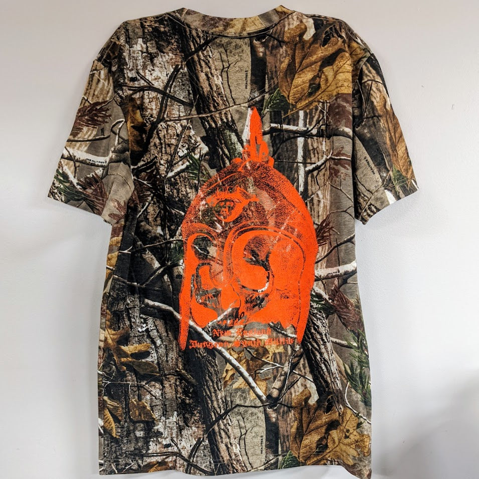 OUT OF SEASON "NEDSM" 2-Sided Premium T-Shirt [All Over Print/RealTree Camo]