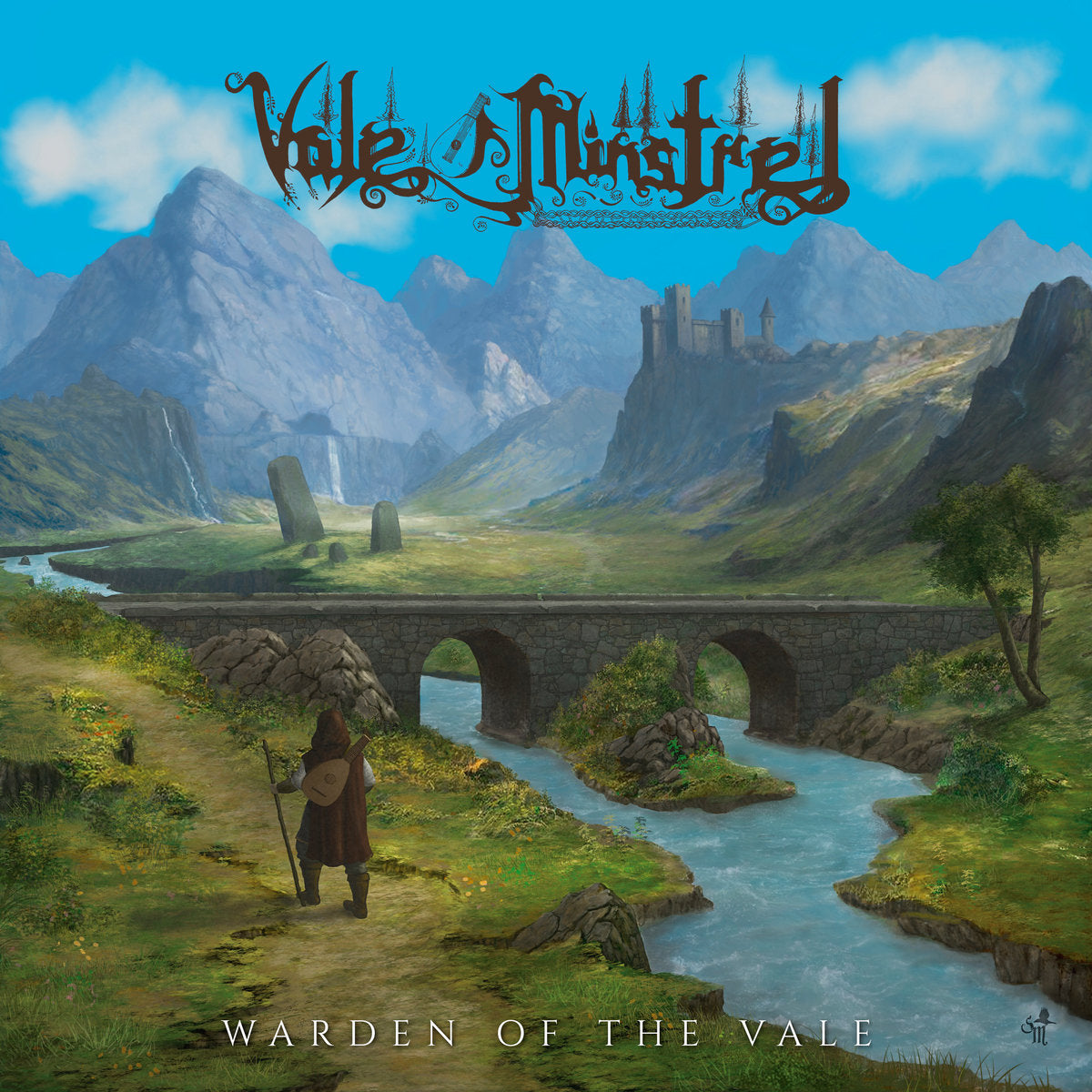 VALE MINSTREL "Warden of the Vale" vinyl LP, cover artwork