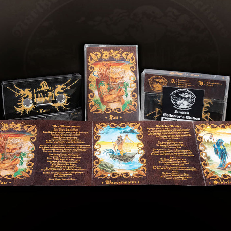 BILWIS "Pan" cassette tape (lim.66, black, numbered)