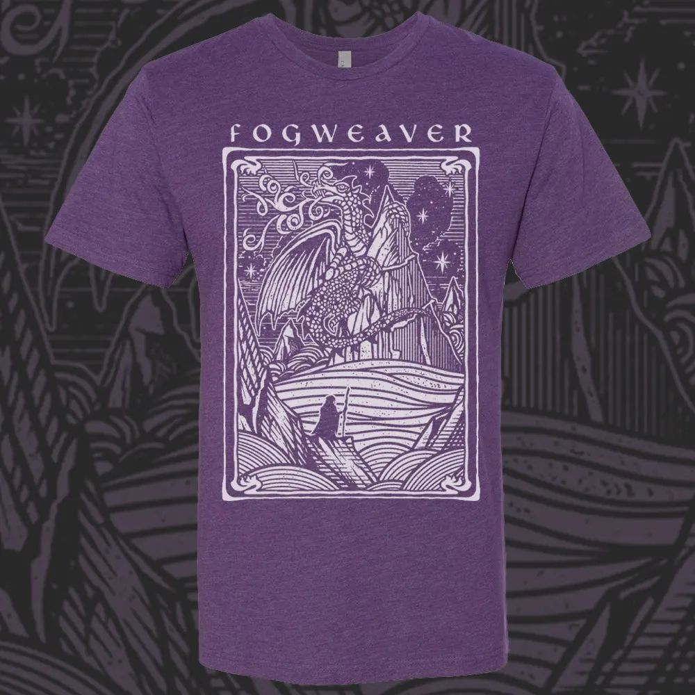 FOGWEAVER t-shirts in both black and purple now av