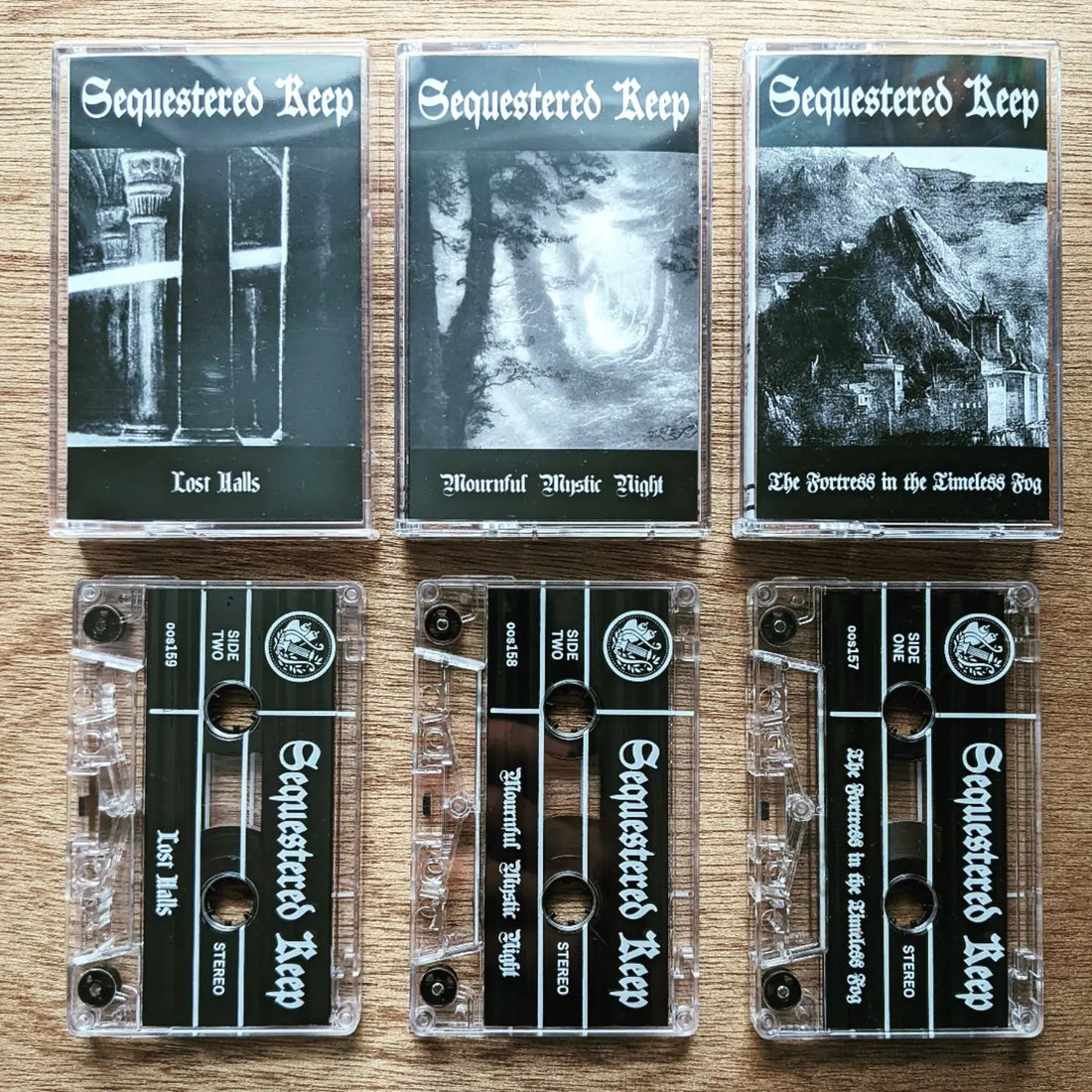 First three Sequestered Keep tape reissues + subscription