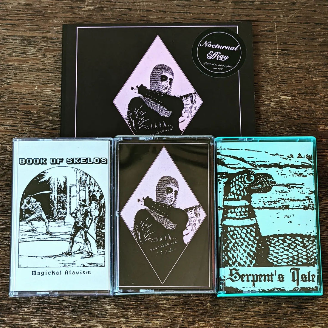 NOCTURNAL EFFIGY CD/Tape demos collection.